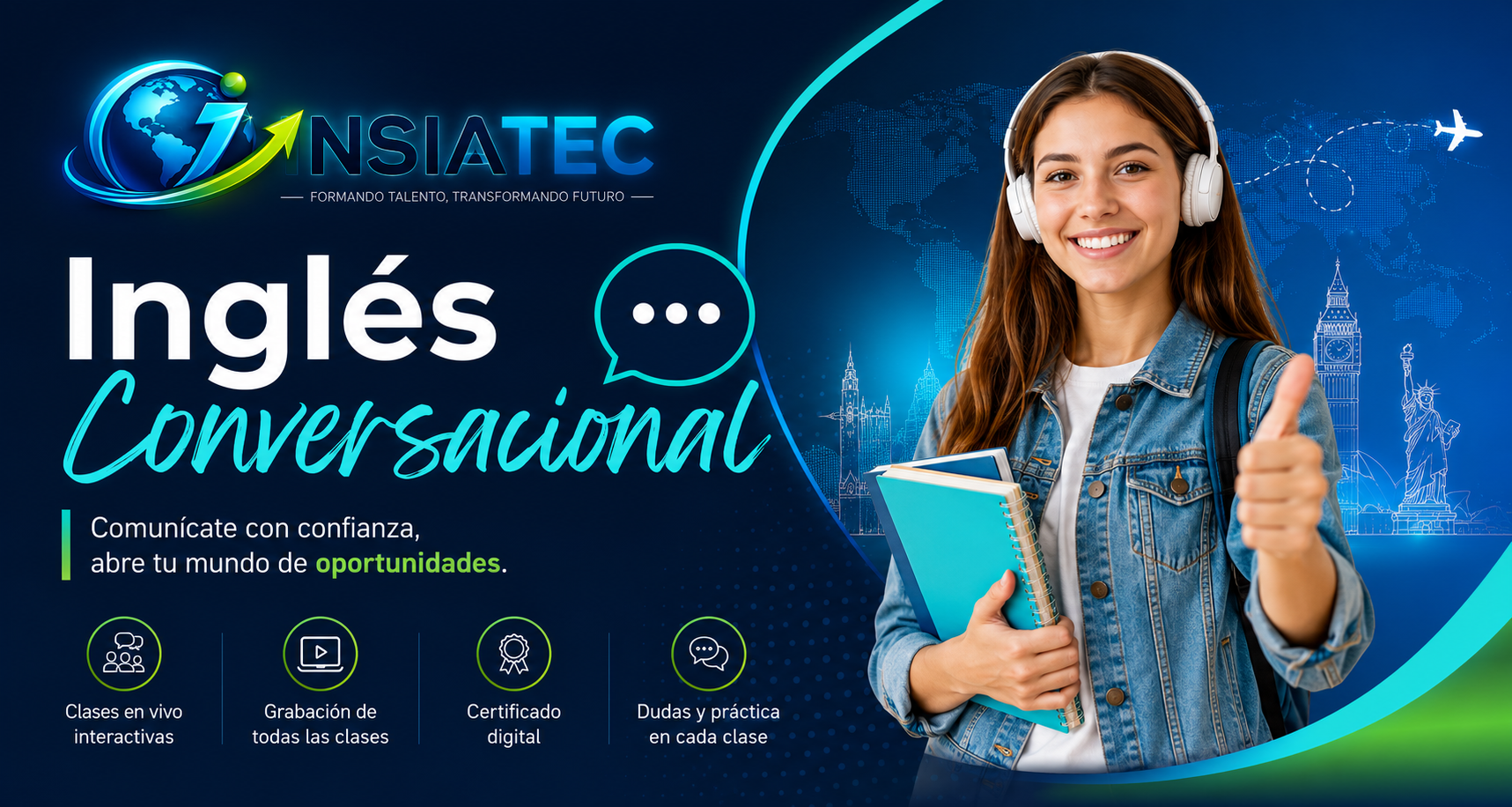 Programa de Inglés Conversacional en INSIATEC
