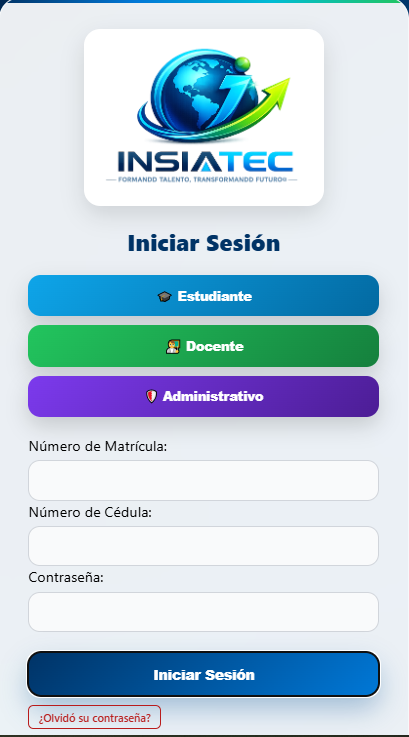 Plataforma INSIATEC